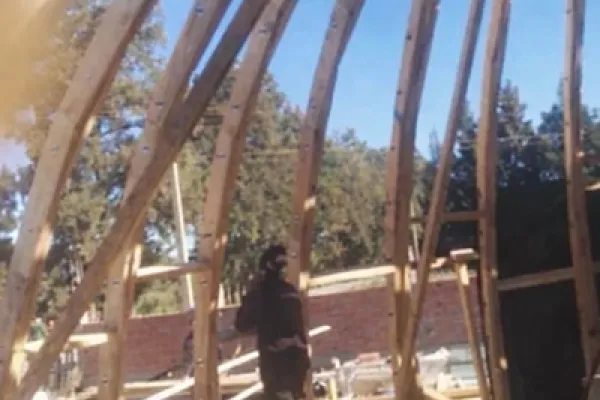 toiture_carrousel_Structure dôme mosquée en Algérie